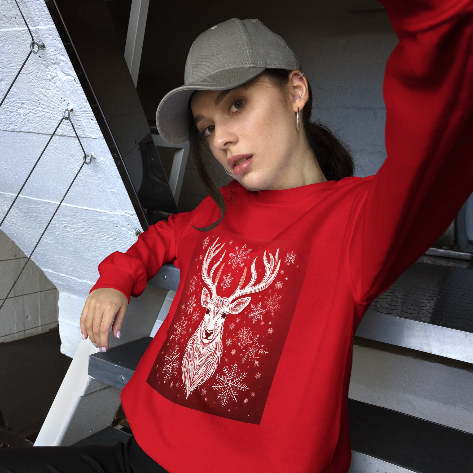 unisex-christmas-sweatshirt-couples-christmas-sweater-red-white-wickedyo 8
